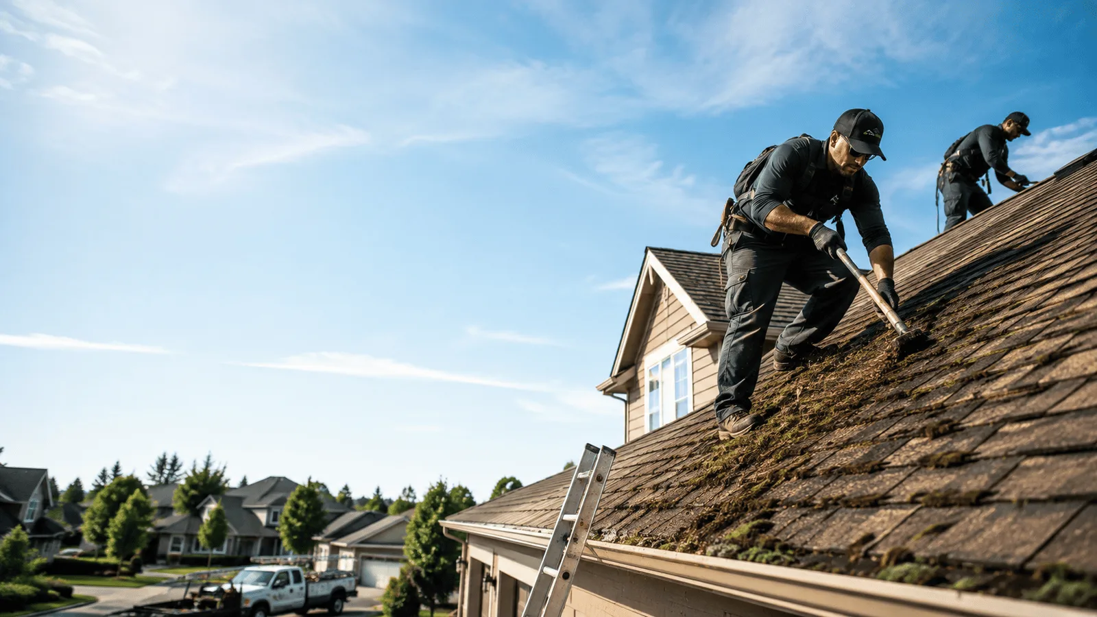 Roof Moss Removal in Hemlock, IN near me
